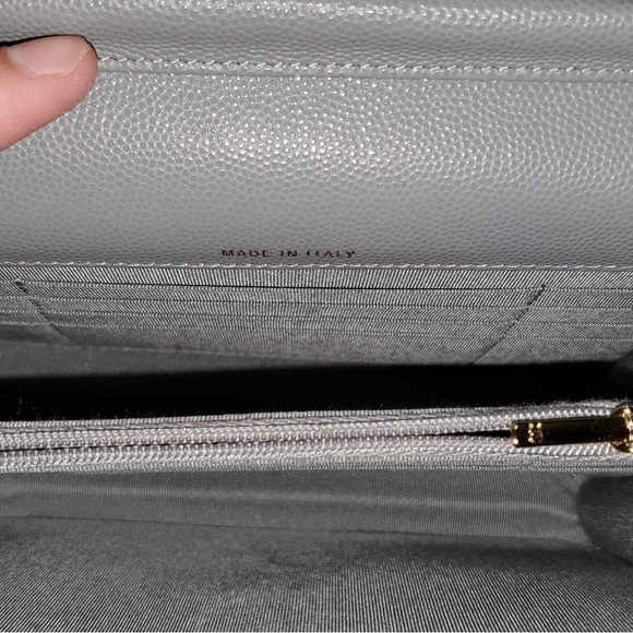 Chanel square wallet on chain - Picture 9 of 13